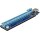 PCE164P-N02 VER 005S PCI-E 1x to 16x Backplane blue +Adapter PCIE-36PIN green +USB 3.0 Cable 60cm blue