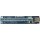 PCE164P-N02 VER 005S PCI-E 1x to 16x Backplane blue +Adapter PCIE-36PIN green +USB 3.0 Cable 60cm blue