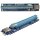 PCE164P-N02 VER 005S PCI-E 1x to 16x Backplane blue +Adapter PCIE-36PIN green +USB 3.0 Cable 60cm blue