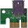 PCE164P-N02 VER 005S PCI-E 1x to 16x Backplane blue +Adapter PCIE-36PIN green +USB 3.0 Cable 60cm blue
