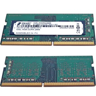 SMART Modular Technologies 4GB 1Rx16 IGEL DDR4-2666 SO-DIMM ST564123GEL26S1-SC