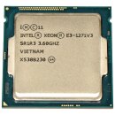 Intel Xeon Processor E3-1271 V3 4-Core 3.60GHz 8MB Smart...