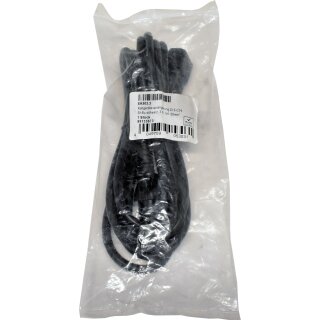 EFB EK503.3m C14 - C13 10A H0HVV-F 3G1.00mm Netzkabel schwarz NEW NEU