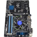 ASRock H97 Anniversary 80-MXGWC0-A1A02 LGA1150 i3-4160 4 Slots DDR3/3L ATX Mainboard +FAN