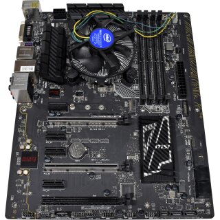 MSI Z170A Gaming Pro Carbon LGA1151 Pentium G4400T 4 Slots DDR4 ATX Mainboard +FAN