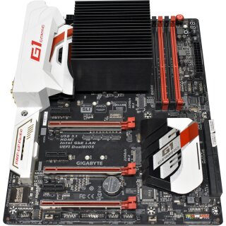 Gigabyte GA-Z170X-Gaming 7 LGA1151 Core i3-7100T 4 Slots DDR4 ATX Mainboard +Heatsink