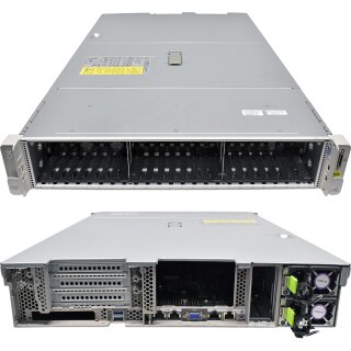 CISCO UCS C240 M5 Server no CPU 0GB PC4 RAM 1x Kühler 24 x SFF 2,5" Raid-M5HD