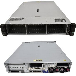 HP ProLiant DL380 G10 2U no CPU 2x Performance HS 0GB PC4 RAM 28x SFF 2,5 E208i-a + Expander