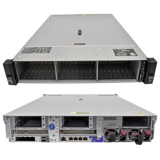 HP ProLiant DL380 G10 2U no CPU 2x Kühler 0GB PC4 RAM 30x SFF 2,5 P816i-a P408i-p Expander