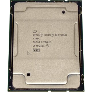 Intel Xeon Platinum Processor 8280L 28-Core 2.70GHz 38.5MB Cache SRF9R FCLGA3647