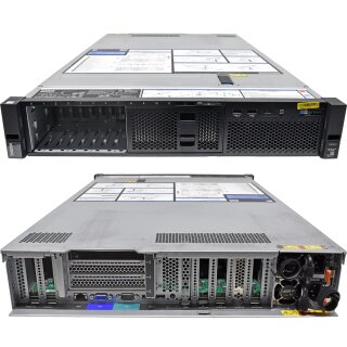 Lenovo ThinkServer SR850 no CPU 2x Kühler 0GB PC4 RAM 8x SFF 2,5" 530-8i