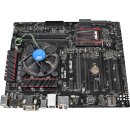 ASUS H97-PRO GAMER LGA1150 Core i5-4690K 4 Slots DDR3 ATX Mainboard +FAN
