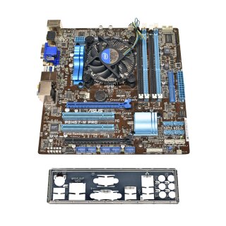 ASUS P8H67-M PRO Single-LGA1155 4 Slots DDR3 Micro ATX Mainboard +FAN