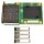 Intel ETH OCP X527-DA4 J43972-001 Quad-Port 10G SFP+ OCP Mezzanine NIC +Mini GIBICs