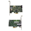 HP BroadCom BCM5761 BCM95761A6110G 488293-001 Single-Port NIC RJ-45 PCIe x1 FP