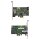 HP BroadCom BCM5761 BCM95761A6110G 488293-001 Single-Port NIC RJ-45 PCIe x1 FP