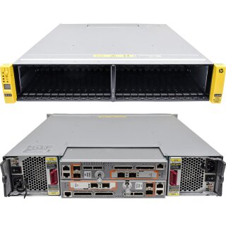 HP 3PAR StoreServ 7200c QR490-63001 12x LFF 3,5" no HDD 2x Controller QR511-63001 756817-001