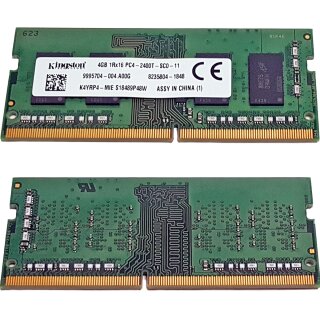 Kingston  4GB 1Rx16 PC4-2400T K4YRP4-MIE 9995704-004.A00G 8235804-1848 SO-DIMM