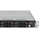 Supermicro CSE-116 1U Rack Server 2xE5-2695 V3 no PC4 RAM X10DRW-iT 10xSFF 2,5 10xCaddy