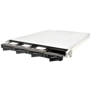 Synology RS814RP+ 4-Bay 3.5" 1U NAS Rack Storage Intel Atom D2700 CPU Rack Ears