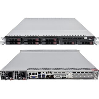 Supermicro CSE-113 1U Rack Server 2xE5-2695 V3 no PC4 RAM X10DRW-iT 8xSFF 2,5 8xCaddy