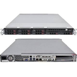 Supermicro CSE-113 1U Rack Server 2xE5-2695 V3 no PC4 RAM X10DRW-iT 1xPWS 8xSFF 2,5 8xCaddy