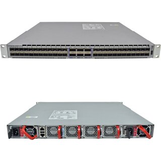 Arista Switch DCS-7280SR-48C6-F 48x SFP+ 10Gb 6x 100Gb QSFP Dual PSU Managed F-R