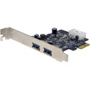 StarTech PEXUSB3S25 Dual-Port USB 3.2 PCIe2.0 x1...