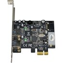 StarTech PEXUSB3S25 Dual-Port USB 3.2 PCIe2.0 x1 Expansion Card FP +Cable