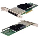 Intel X710-DA4 X710DA4G2P5 Quad-Port SFP+ 10GE Network Adapter PCIe3.0 x8 FP