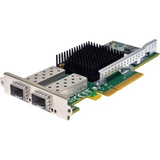 Silicom PE210G2SPI9A-XR-CX1 V:1.8 Dual-Port 10GE PCIe x8 Network Adapter LP