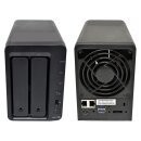 Synology DS214+ 2-Bay NAS Marvell Armada XP MV78230 1.33GHz CPU 1GB DDR3 RAM ohne Netzteil / ohne HDD