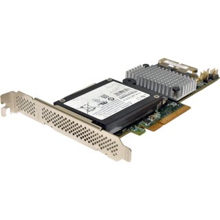 LSI MR SAS 9266-8i L3-25413-00C Dual-Port 6G SAS/SATA RAID Controller +BBU FP
