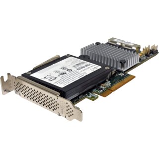 LSI MR SAS 9266-8i L3-25413-00C Dual-Port 6G SAS/SATA RAID Controller +BBU LP