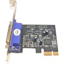 Delock 89219 PCI-Express x1 Interface Card to Parallel DB25 Port 2.5 Mbps