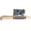 Delock 89219 PCI-Express x1 Interface Card to Parallel DB25 Port 2.5 Mbps