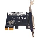 Delock 89219 PCI-Express x1 Interface Card to Parallel DB25 Port 2.5 Mbps