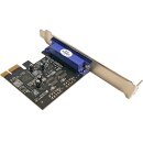 Delock 89219 PCI-Express x1 Interface Card to Parallel DB25 Port 2.5 Mbps