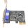 Delock 89219 PCI-Express x1 Interface Card to Parallel DB25 Port 2.5 Mbps