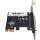 Delock 89219 PCI-Express x1 Interface Card to Parallel DB25 Port 2.5 Mbps