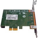 HP HI348 2-Port Firewire 800 PCIe x1 Firewire Card 632487-001 for Z Workstations