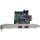 HP HI348 2-Port Firewire 800 PCIe x1 Firewire Card 632487-001 for Z Workstations