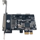 ASIX MosChip MCS9901 PCIe x1 Interface Card to Parallel DB25 Port 1.5 Mbps