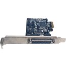 ASIX MosChip MCS9901 PCIe x1 Interface Card to Parallel DB25 Port 1.5 Mbps