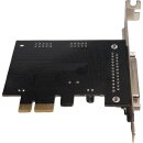 ASIX MosChip MCS9901 PCIe x1 Interface Card to Parallel DB25 Port 1.5 Mbps