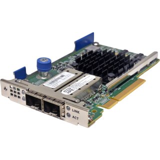 HP BroadCom 537FLR-SFP+ BCM957414M4146C P12925-001 P08438-001 10G Dual-Port NIC PCIe3.0 x8