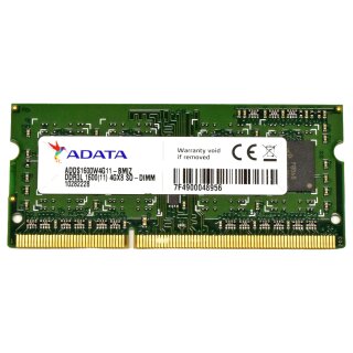 ADATA 4GB 4Gx8 PC3L-12800S DDR3L SDRAM ADDS1600W4G11-BMIZ