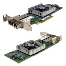 DELL QLogic QLE2662-DEL 0H8T43 Dual-Port SFP+ 16G FC Network Adapter PCIe x8 LP +Mini GBICs
