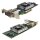 DELL QLogic QLE2662-DEL 0H8T43 Dual-Port SFP+ 16G FC Network Adapter PCIe x8 LP +Mini GBICs