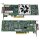 DELL QLogic QLE2662-DEL 0H8T43 Dual-Port SFP+ 16G FC Network Adapter PCIe x8 LP +Mini GBICs